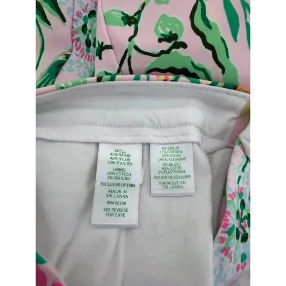 Lilly Pulitzer Colette Knit Skort - Multi Via Amore Spritzer - Medium